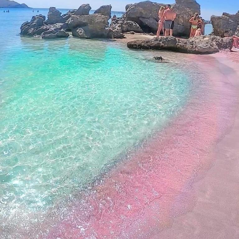 Pink Sand Villas Agios Pandeleimon  Bagian luar foto